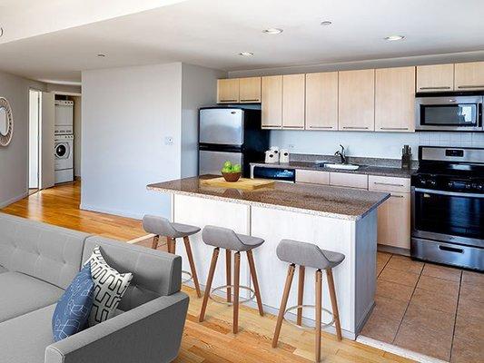 Kitchen and Dining Area