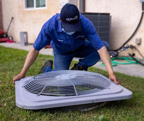 Regular maintenance on your HVAC unit is necessary to ensure the life of your unit.