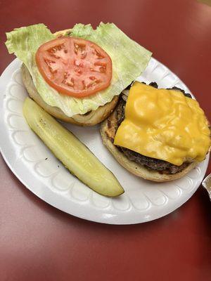 7.99 Tuesday Cheeseburger special