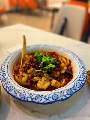 Spicy fish  水煮黑鱼