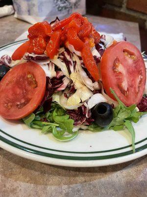 Simple house salad