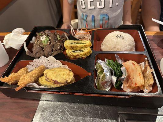 Bulgogi bento lunch box