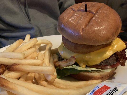 Photogenic Tailgate Burger