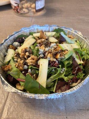 True blue salad