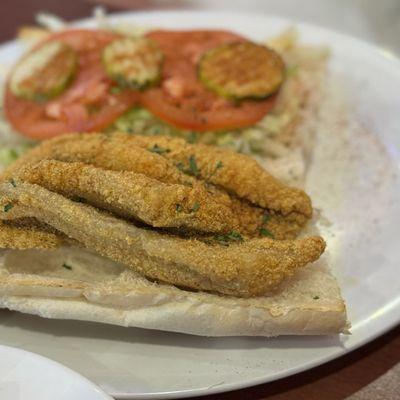 Fried Catfish Poboy