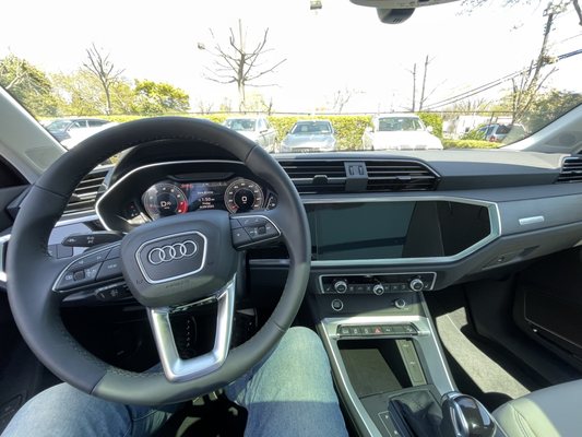 Beautiful dash of my new Audi Q3