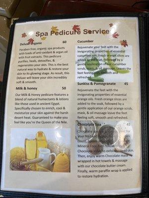 Spa Pedicure Services