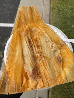 Pork tamale