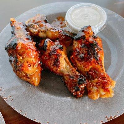 Sweet & Spicy Brick oven roasted chicken wings