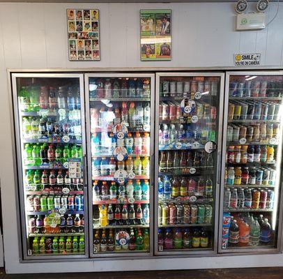 Soda selection