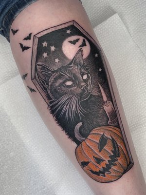 Halloween inspired tattoo