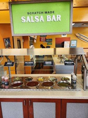 Salsa bar