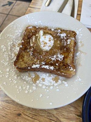 Single French toast - simple yet delicious