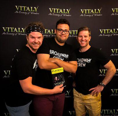 Vitaly Off-Broadway Step and Repeat