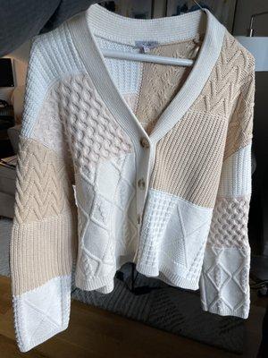 My dry clean only sweater- good as new!