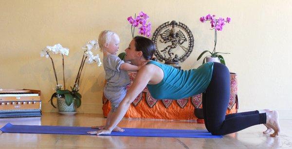 Motherhood - the yoga of radical acceptance.