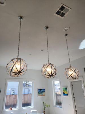 Pendant lights