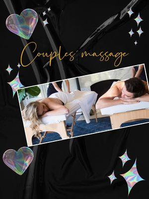 Valentine's Day Hot Sale 
$168 Couples Massage with Organic Oil & Cream