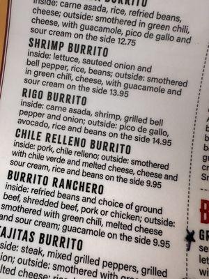 Chili Relleno description.