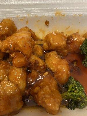 Orange chicken