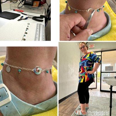 Permanent Jewelry - Custom Anklet