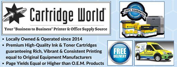 We offer more than just replacement printer cartridges