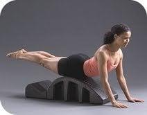 Tonya modeling for Balanced Body's new Pilates Arc.