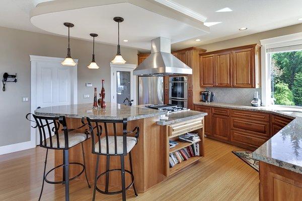 KITCHENS ARE LIKE THE SHALLOW END OF A POOL WE ALL GATHER THERE 425-333-6004 Rick Pezzner