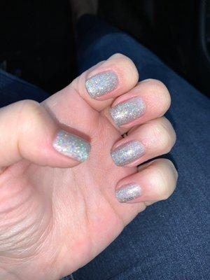 My New Years nails done by Kaetti