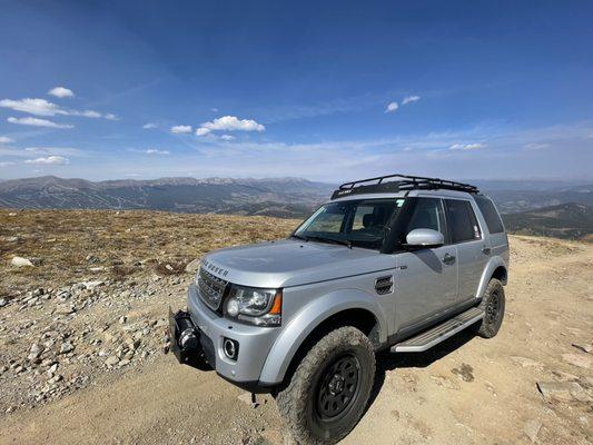 Exploring above tree line