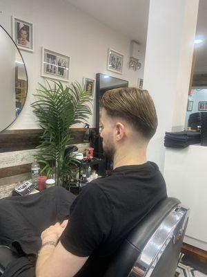 Great haircut by Ronnie