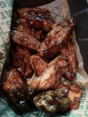 cold bbq wings