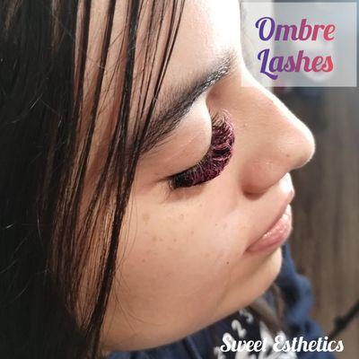 Ombre Lash Application