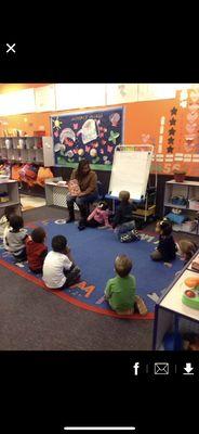 Grandparents reading to the children !!!