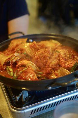 Aged Kimchi Pork Belly Stew - IG: @nelson_eats