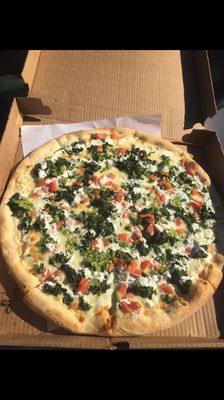 Veggie White Pizza 11/20