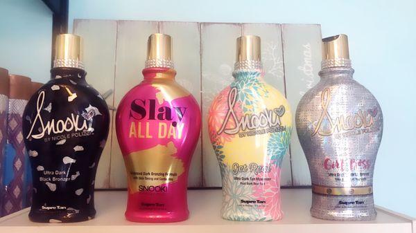 Love Snooki? We have it and more! The best priced lotions around.