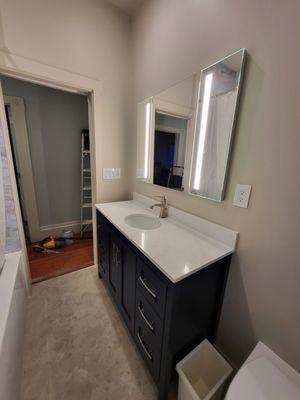 Full bathroom remodel