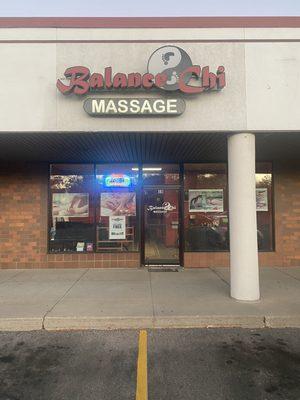 Entrance to Balance Chi Massage