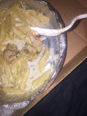 Nasty a roach in my pasta