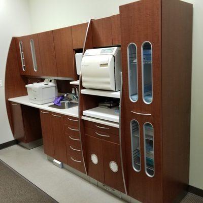 State of the art sterilization area in Beverly dental office