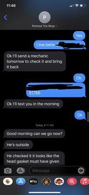 Text thread