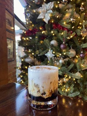 Salted Caramel Eggnog White Russian