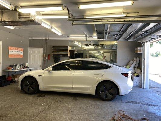 Tesla window tint orlando