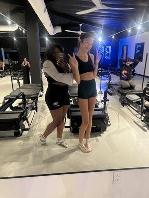 Me and my friend has been going to be fit for an month and we love it.