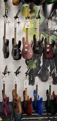 Guitars, many guitars