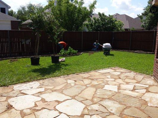 Landscape work by NET Lawn Care