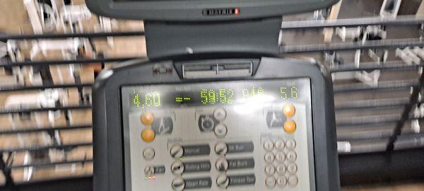 Treadmill run