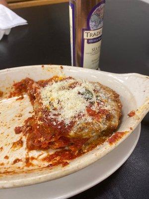 Eggplant parmigiana