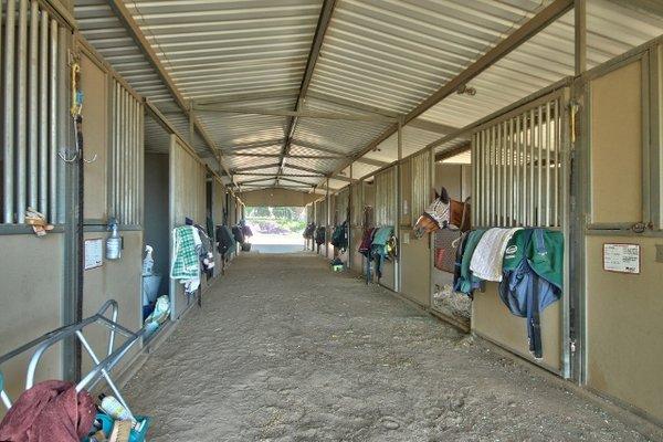 One of four barns